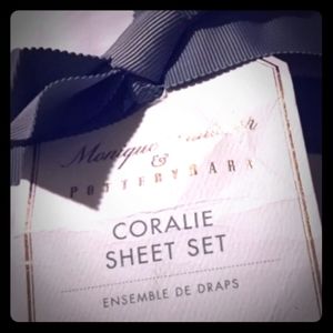Coralie queen sheet set